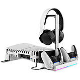 Док-станція підставка з охолодженням для PS5 Slim IPega PG-P5S039, фото 2