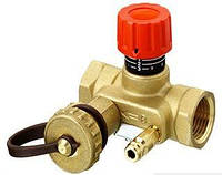 Ручний клапан з налаштуванням і зливним краном USV-I