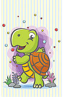 Пакет для подарунка "Черепаха" 17 х 27 см