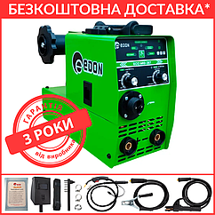 Зварювальний напівавтомат Edon ECO MIG-267 + MMA (Єврорукав, 20-267 А, MIG 0.8-1 мм, MMA 1.6-4.0 мм, Гарантія 3 роки)