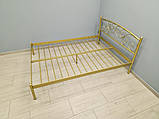 Ліжко двоспальне металеве Лілія, фото 2