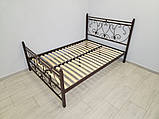 Ліжко металеве двоспальне Монстера, фото 2