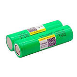 Акумулятор під паяння Li-ion LiitoKala 25R 18650 2500mah Салатовий, фото 3