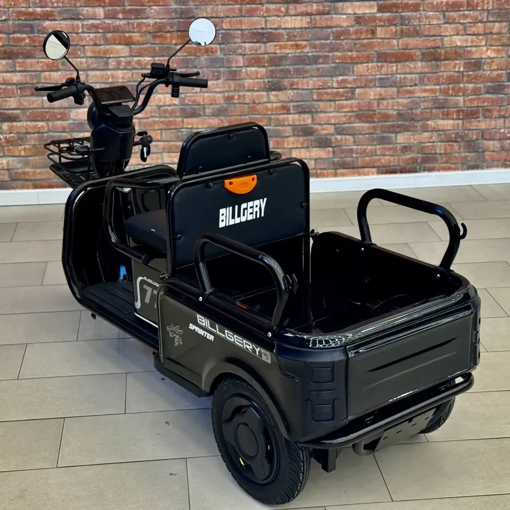 Електротрицикл IDemo Trinity Shutle-800W-72V-20Ah шини 10"/10" купити дешево в Україні