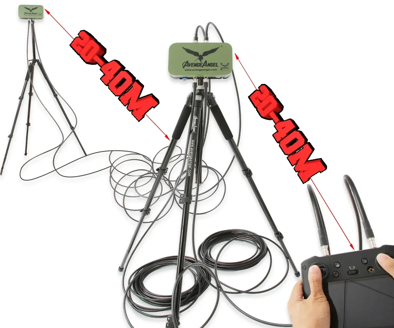 Ретранслятор Big Hulk сумісний з антеною Big Hulk Plus, частоти 2,4 / 5,2 / 5.8 ГГц