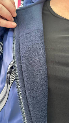 Вітровка на флісі з турецької плащової тканини "Фліко" 62-64 66-68, фото 4