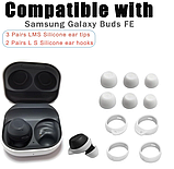 Оригінальні амбушури дужки гачки Samsung Galaxy Buds FE SM R400 Колір White Білий, фото 8