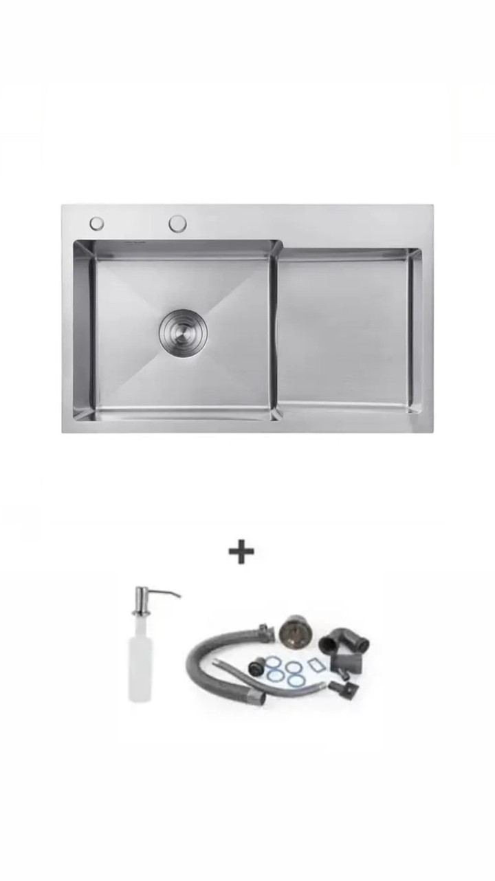 Мийка для кухні Handmade  dante 78х48х23 см з нержавіючої сталі