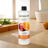 Шампунь для живлення та зміцнення волосся Манго-Папайя Aromatop 500 мл, фото 5