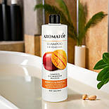 Шампунь для живлення та зміцнення волосся Манго-Папайя Aromatop 500 мл, фото 7