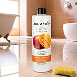 Шампунь для живлення та зміцнення волосся Манго-Папайя Aromatop 500 мл, фото 9