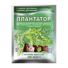 Мінеральне добриво Плантатор Початок вегетації NPK 30-10-10 25 г (Кіссон)
