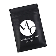 Чорні Зіп-Лок пакети щільністю 100 мкм оптом Брендоване пакування 25х30 см з логотипом, фото 2