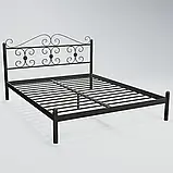 Ліжко коване двомісне Бегонія, фото 3