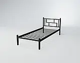 Ліжко односпальне на металевому каркасі Аміс міні, фото 2