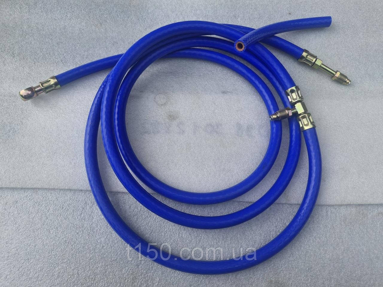 Паливопровід МТЗ-1221 (3 штуцери) L = 3,6 м СИЛІКОН, фото 1