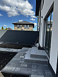Терраса з монолітного полікарбонату та терасної дошки ДПК, фото 8