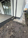 Терраса з монолітного полікарбонату та терасної дошки ДПК, фото 5