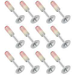 200шт Монтажні цвяхи піроксилінові 7,3х42мм із шайбою 16мм / Дюбель-цвяхи для пневмоінструменту