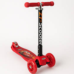 Дитячий триколісний самокат для дітей від 3 років, до 80 кг / Самокат для дітей / Триколісний самокат складаний