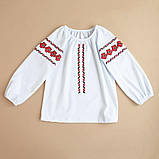 Вишиванка для дівчинки стрейч-кулір, фото 2