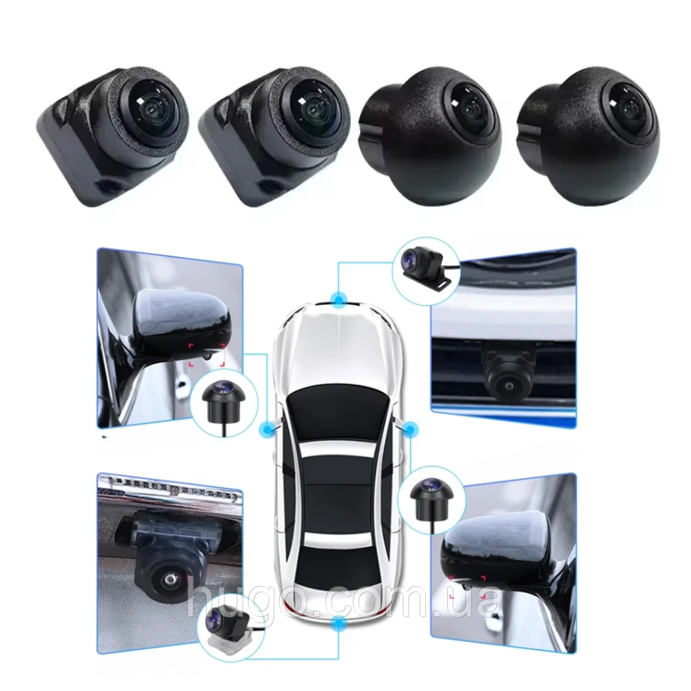 Автомобільна камера 360° MA-351 / Панорамна камера для автомобіля / Панорамна камера, фото 1