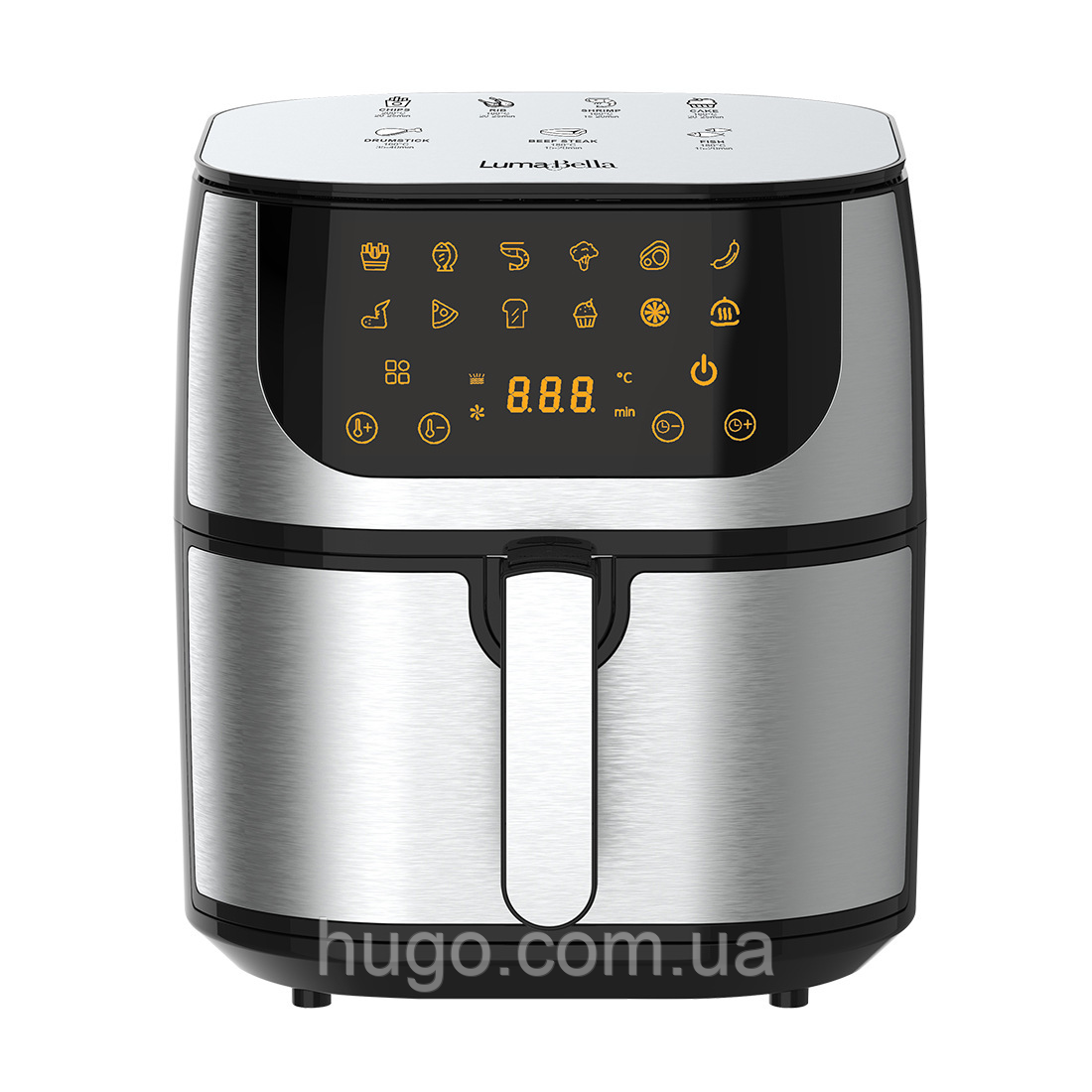 Аерофритюрниця LB-60010, 10 л, 2000 Вт, з антипригарним покриттям / Мультипіч для дому / Аерогриль, фото 1