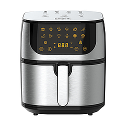 Аерофритюрниця LB-60010, 10 л, 2000 Вт, з антипригарним покриттям / Мультипіч для дому / Аерогриль