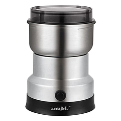 Кавомолка електрична LB-54009, 300 Вт, 0.6 л / Кавомолка для кави / Подрібнювач для горіхів / Кавомолка електрична