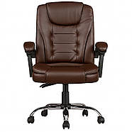 Офісне крісло Prime Коричневе комп'ютерне крісло, фото 3