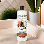 Шампунь для нормального та жирного волосся Кокос-Ваніль Aromatop 500 мл, фото 4