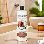 Шампунь для нормального та жирного волосся Кокос-Ваніль Aromatop 500 мл, фото 3