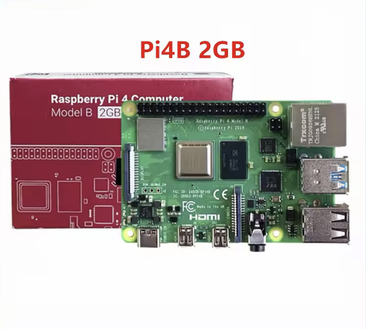 マザーボード Raspberry Pi 4 Model B 2GB RAM マザーボード Raspberry Pi 4 Model B 2GB RAM Raspberry Pi 4