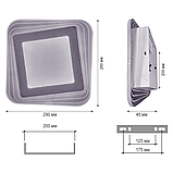 Бра світлодіодний PLAZA S 30 Вт білий, фото 3
