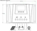 Контролер 80А 12В / 24В / 48В (Модель-WP8048 PWM), JUTA, фото 3