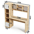Комплект меблів Тінейджер: письмовий стіл, комод, меблі в спальну кімнату, фото 5