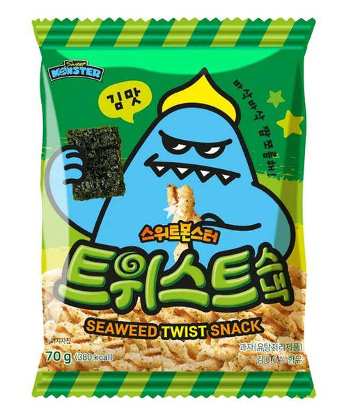 Снек зі смаком морських водоростей SWEET MONSTER 70 г купити в Україні - ASIA FOODS
