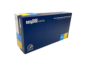Рукавички нітрилові блакитний без пудри М easy CARE