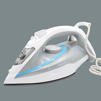Професійна парова праска, 2200 Вт, 480 мл, SK-YD-2117 / Праска з подачею пари / Керамічна праска