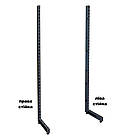 Стійка права 1900х400 мм, металева стійка для торгового стелажа, нога стелажа Рістел, фото 3