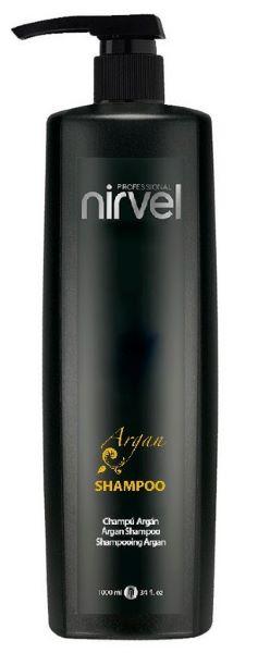 Шампунь з аргановою олією для волосся Nirvel Professional Argan Shampoo 1000ml, фото 1