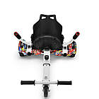 Ховеркарт сидіння для гіроскутера Білий / Сидіння для гіроборда / Сидушка для гіроборда, фото 4