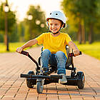 Ховеркарт сидіння для гіроскутера Чорний / Сидіння для гіроборда / Сидушка для гіроборда, фото 2