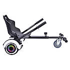 Ховеркарт сидіння для гіроскутера Чорний / Сидіння для гіроборда / Сидушка для гіроборда, фото 3