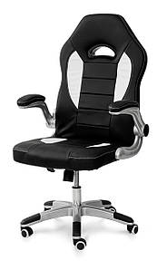 Стілець комп'ютерний Плей Чорний/Білий ТМ Мікс-Меблі