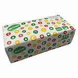 Серветки косметичні Horoso 3 шари заводська спайка 4 упаковки *450 листів, п/е (3*150 аркушів), фото 2