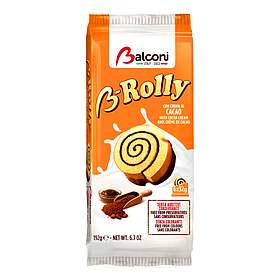 Рулети з шоколадом Balconi B-Rolly 192г
