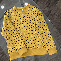 Світшот дитячий гірчичний крапки пензлика Five Stars 10988-116р, фото 2