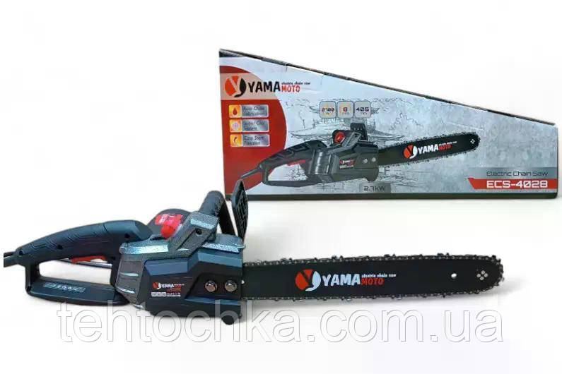 Електропила Yamamoto ECS-4028 (бокове розташування мотора шина 405мм)