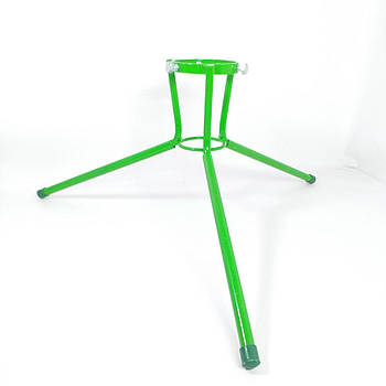 Підставка під ялинку Альтерн металева, розбірна, 25 см, зелена (KG-12827)